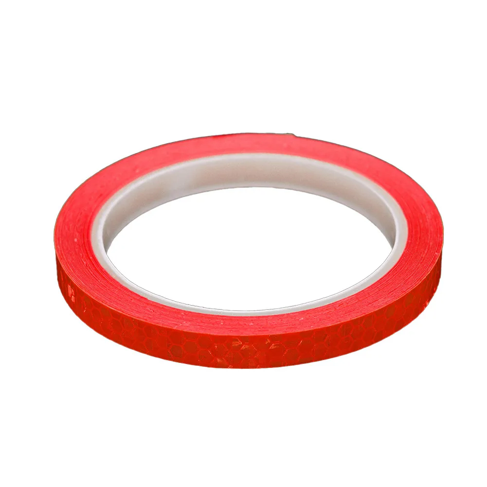 

1cmx8m Car Moto Bike Body Reflective Safety Stickers Reflective Safety Warning Conspicuity Tape Film Sticker Strip Accessories