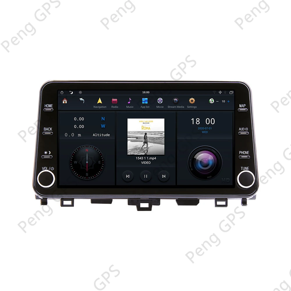 Автомобильный радиоприемник Android мультимедийный плеер для Honda Accord 10 2018-2020