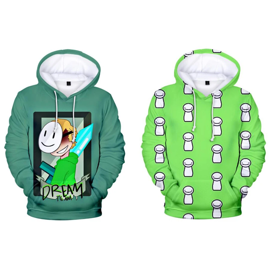 Детская толстовка с капюшоном Dreamwastaken кофта 3D принтом для девочек и подростков