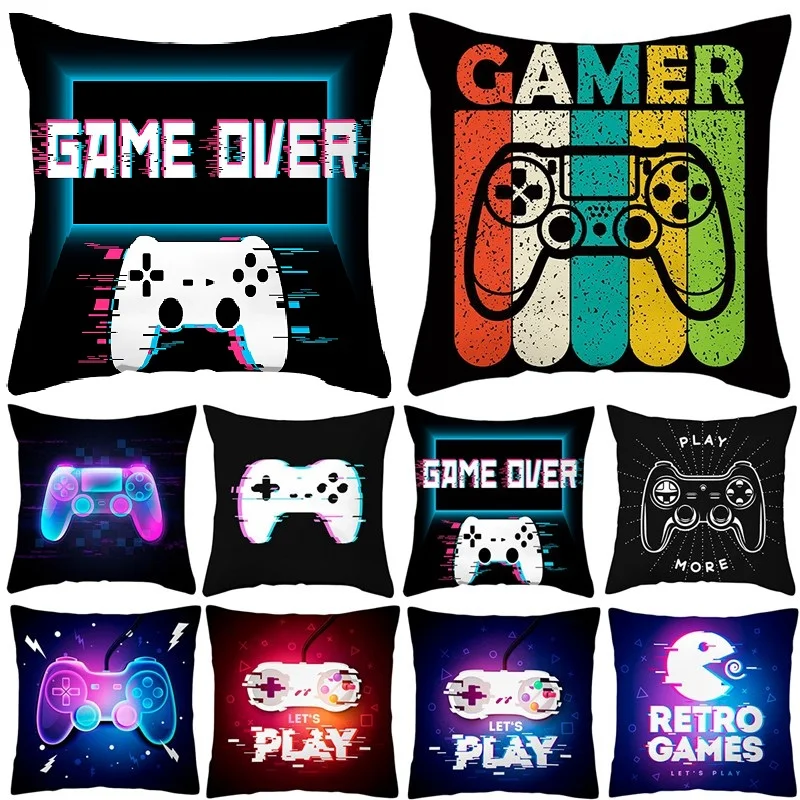 Новый стиль крутая игра вечерние Декоративная Наволочка на подушку для игры день