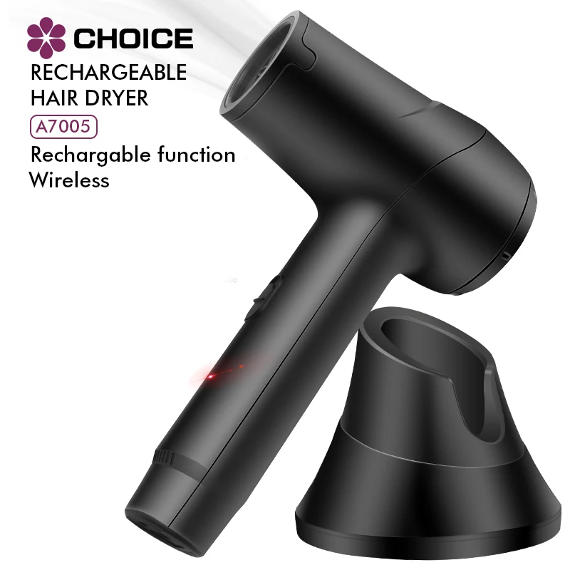 

Portable Wireless Hair Dryer Charging Blow Hot Dryer Electric Blowdryer Dryer Hair Automatic Hair Care Hairdryer Style Tools