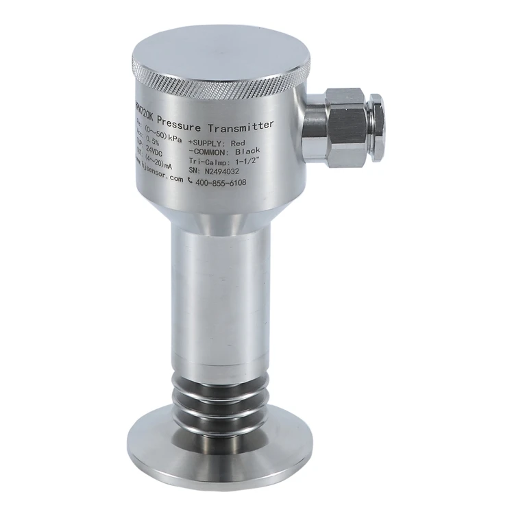 

High accuracy liquid level transmitters pressure for food industry