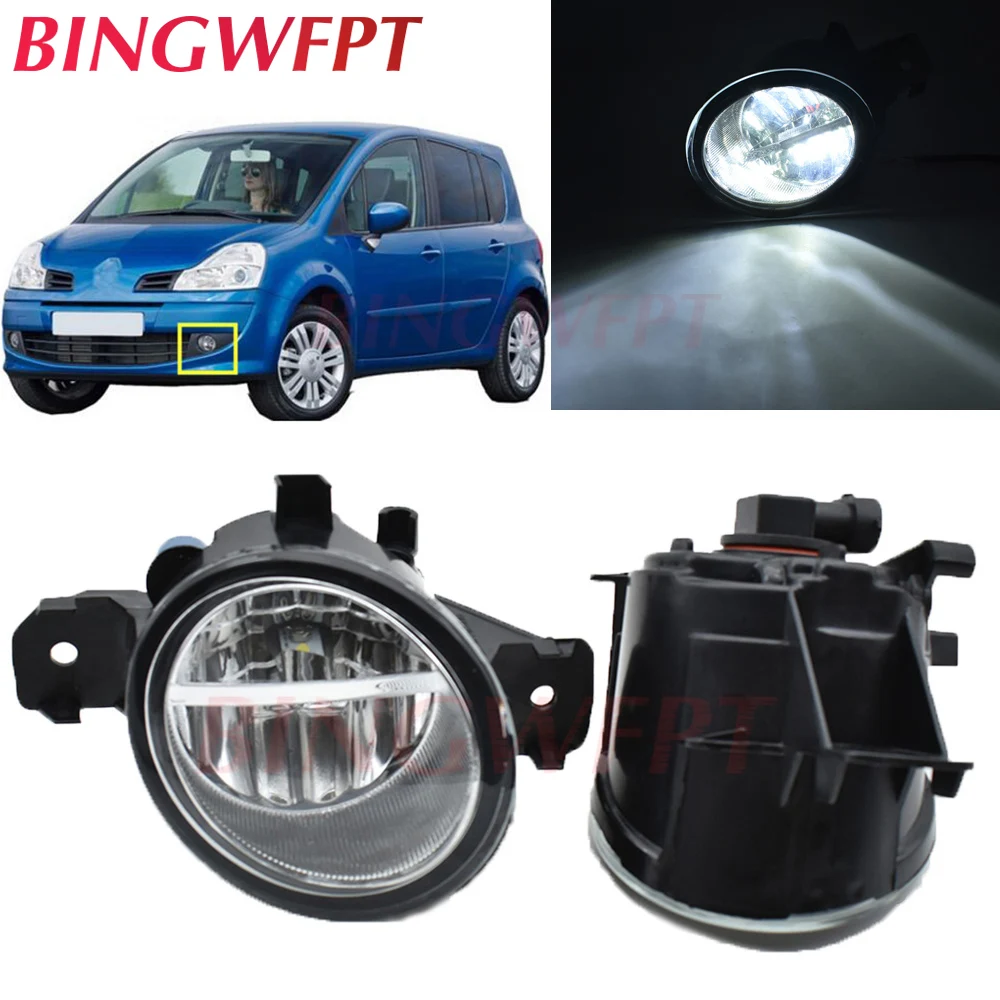 2 предмета в комплекте (правый + левый) овальной формы светодиодный