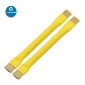 Антистатическая безопасная щетка с двойной головкой, ручной инструмент, чистящая щетка BGA для iphone, быстрая очистка печатных плат, BGA, чистящий ремонт