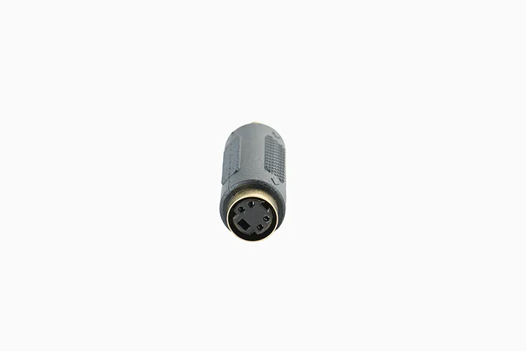 Позолоченный Премиум S-Video 4Pin гнездовой разъем для RCA Мужской видео адаптер