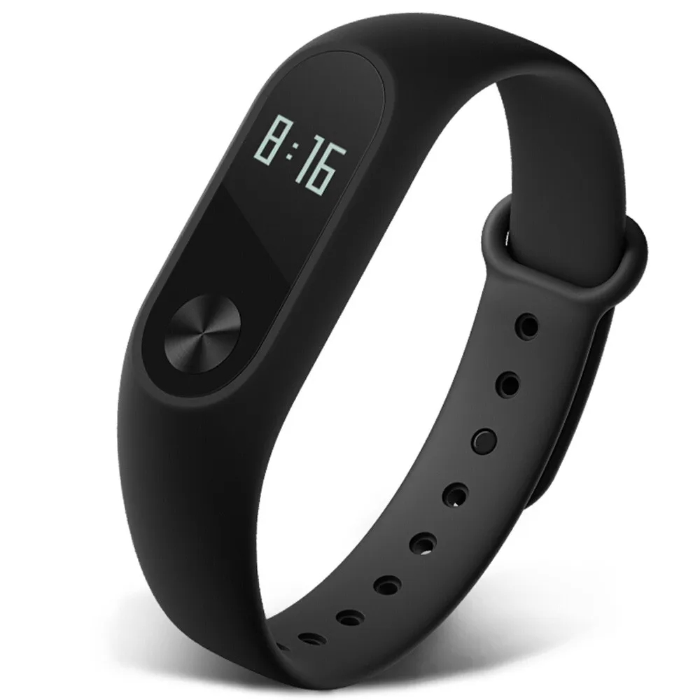 Xiaomi Mi Band 2 Смарт-браслет, фитнес-Xiaomi Mi, фитнес-браслет, отслеживатель шагомер, водонепроницаемые Смарт-часы