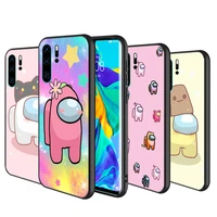 silicone cover party game for huawei p40 p30 p20 pro p10 p9 p8 lite e plus 2019 2017 phone case