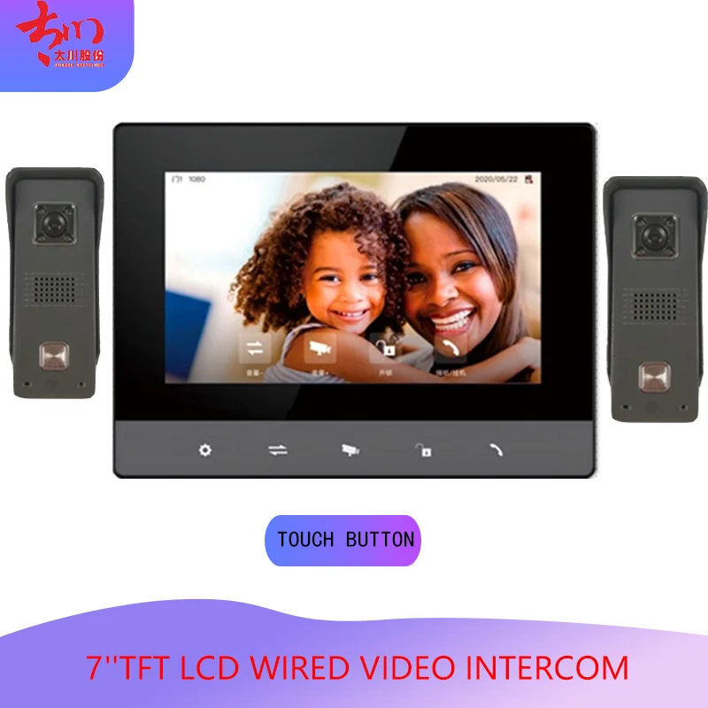 4-проводной Видеозвонок для телефона AHD аналоговая камера может быть