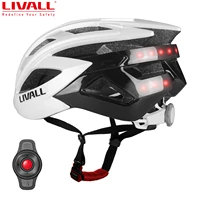 livall bh60se 2022 new men women smart bike lights helmet bicycly turn lamp by livall app 2 colors with remote control