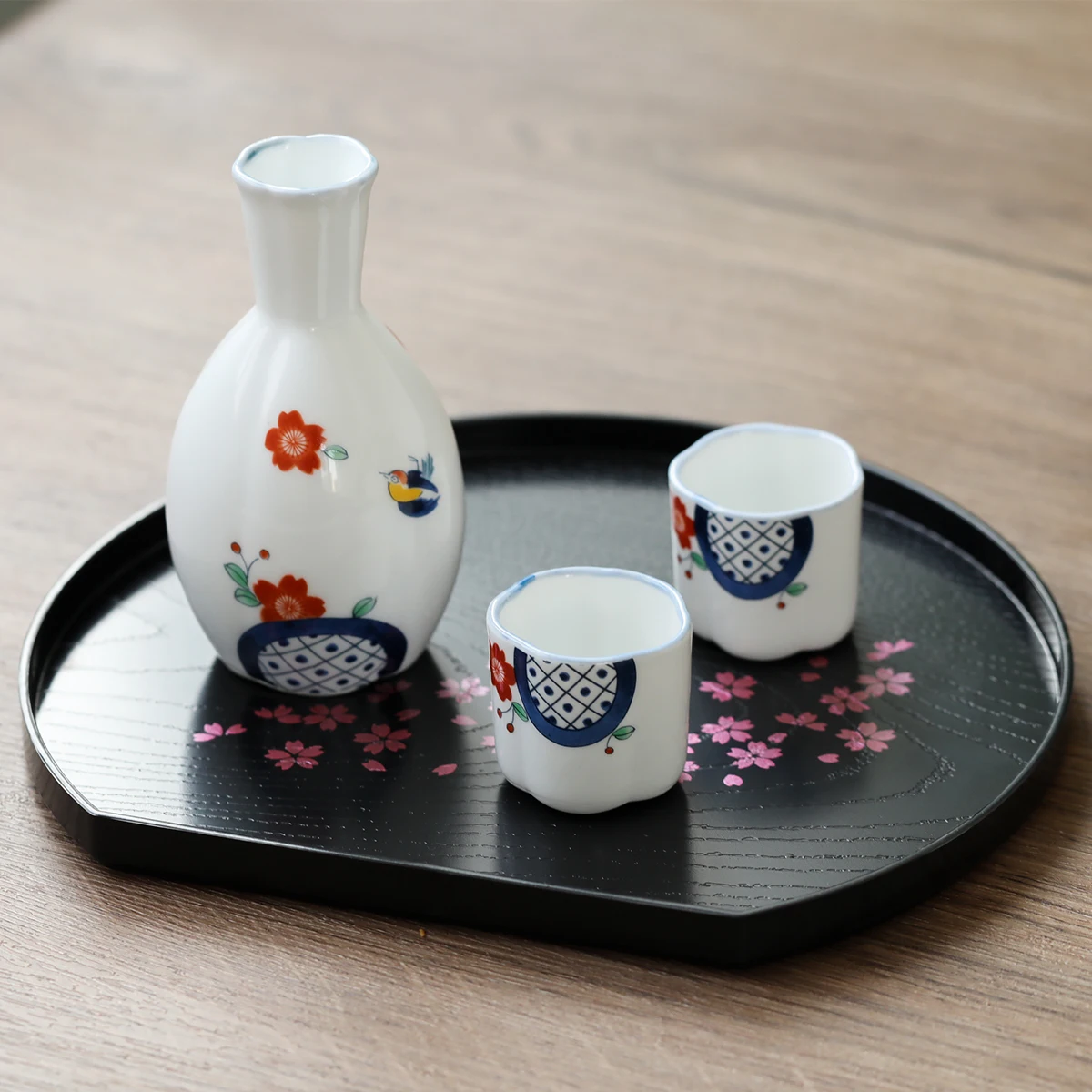 

Japanese Ceramic Sake Pot Cups Set Flagon Liquor Cup Spirits Hip Flasks Drinking Wine Sake Pot Office Gifts Kitchen Drinkware