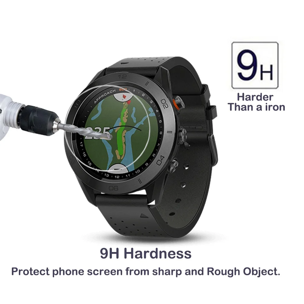 Защита экрана из закаленного стекла для Garmin touchs60 2.5D 9H ультрапрозрачное защитное
