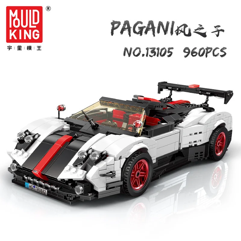 

960 шт., Детский конструктор «MouldKing», 13105