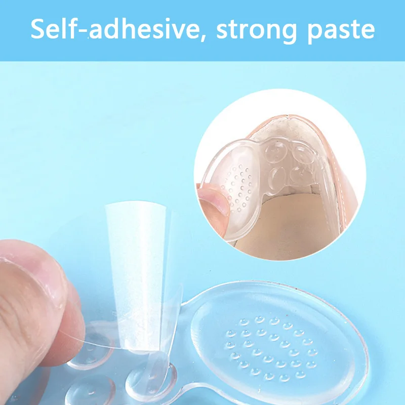 2 шт силиконовый гель Для женщин стельки для обуви на высоком каблуке Мягкая