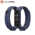 Ремешок для фитнес-браслета Xiaomi Mi Band 4 3, силиконовый