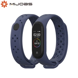 Ремешок для фитнес-браслета Xiaomi Mi Band 4 3, силиконовый