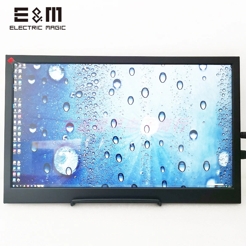 Портативный монитор 15 6 дюйма 4K IPS ЖК экран Mini DP HDMI дисплей для Raspberry Pie Xbox PS4 игр