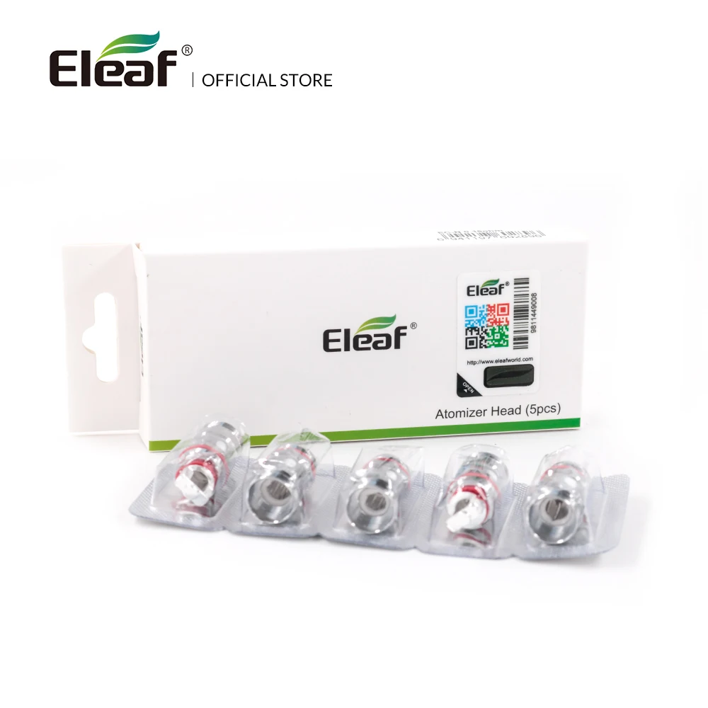 5 шт./лот, Eleaf EC-M/EC-N, 0.15ohm, сменная катушка, подходит для iJust ECM, электронная сигарета, катушка