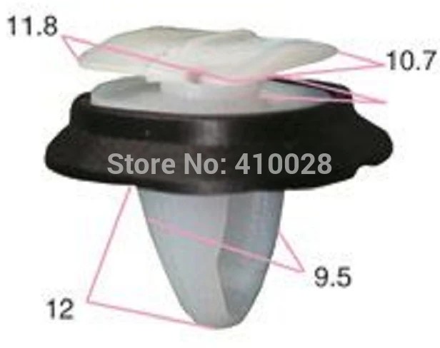

auto clip and fastener Door plank of decorative card buckle for benz