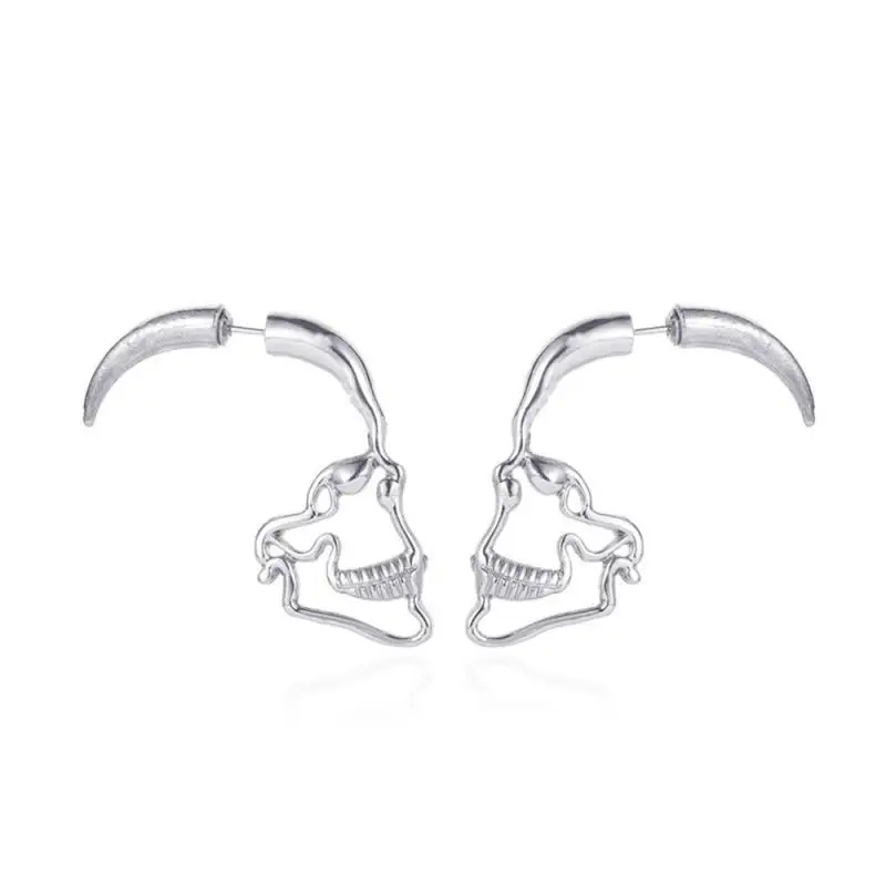 

Creative Design Hollow Piercing Face Earrings Punk Style Retro Earring women ladies Earrings Gift selection clothes accessories