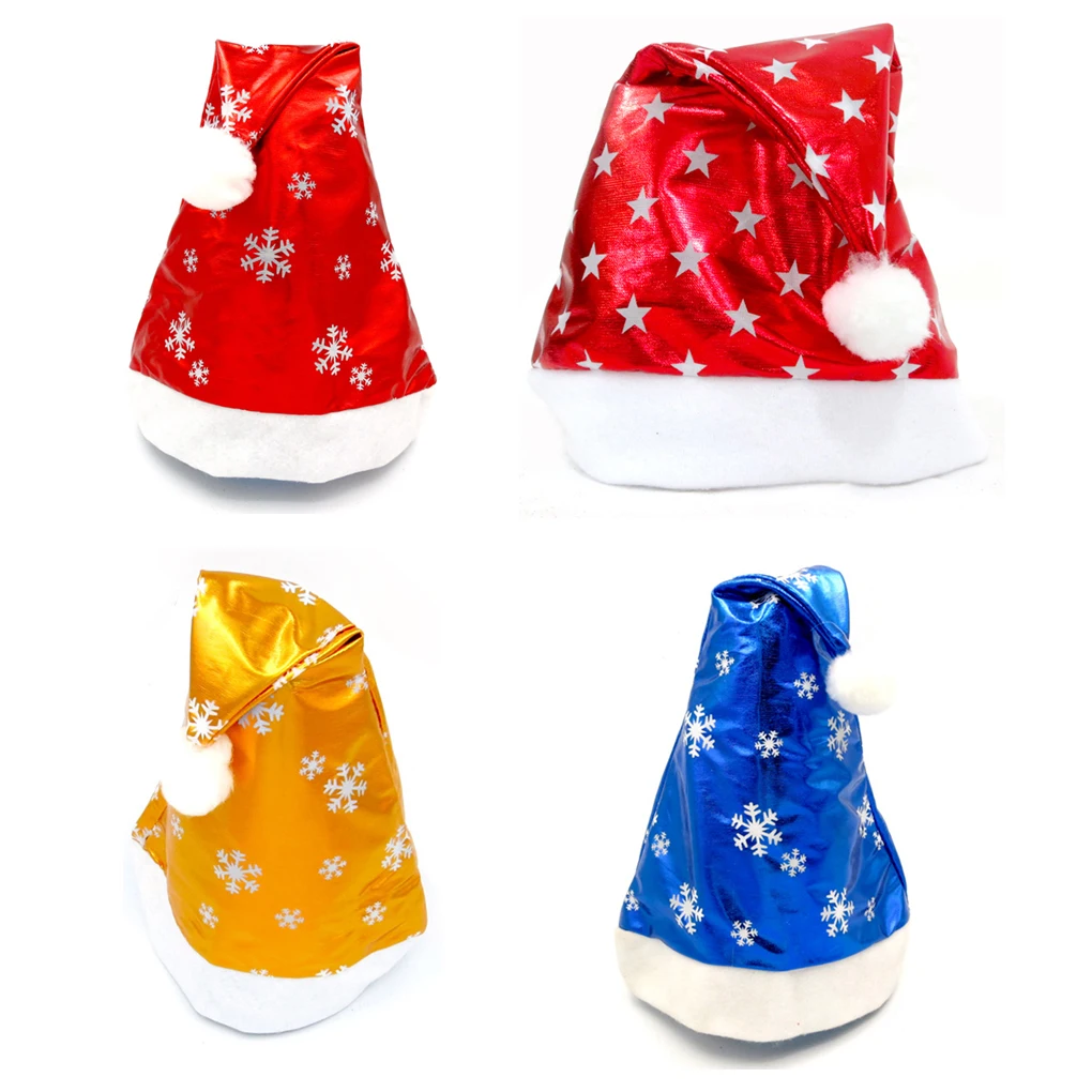 Новое поступление рождественские шляпы шапки Санта Клауса хлопковые