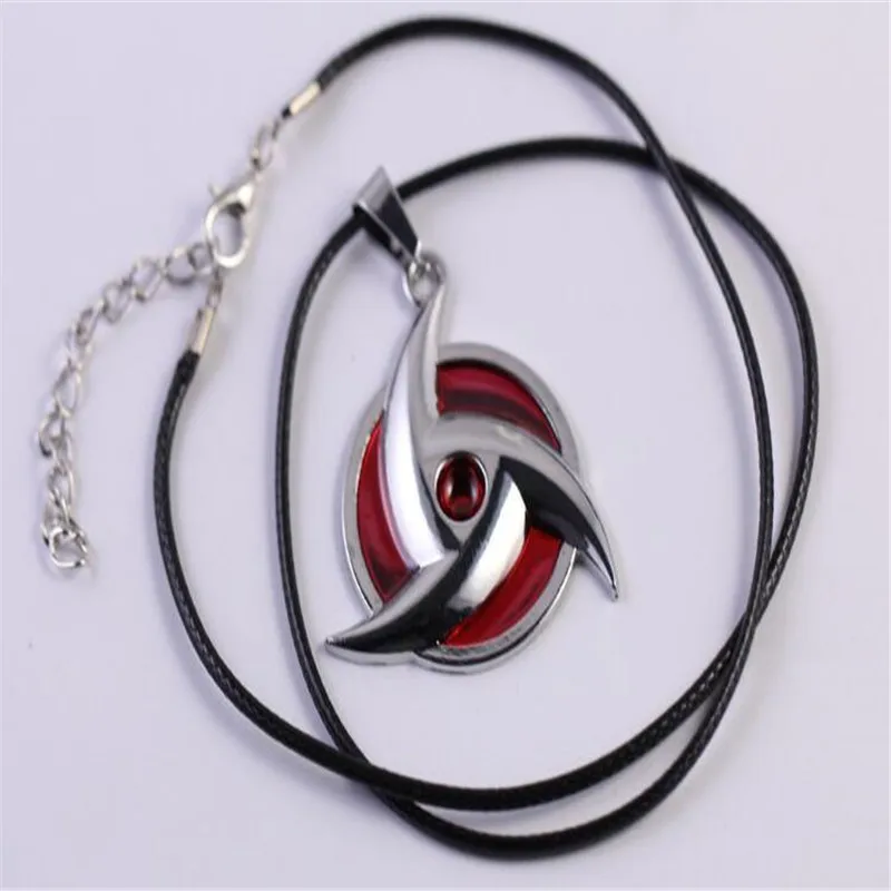 Ниндзя аниме украшения ожерелье ниндзя Тсунаде мужские кожаная цепочка Neclaces