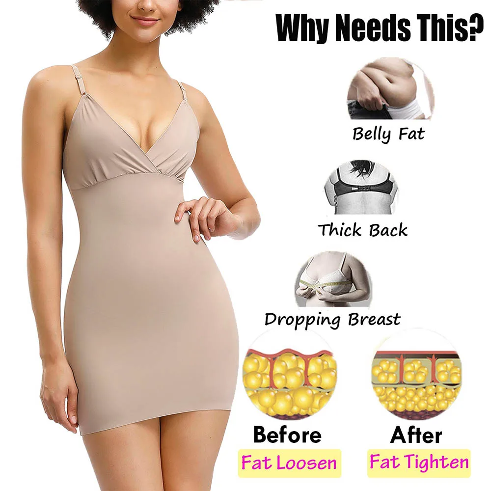 Lover beauty/женское Бесшовное Корректирующее белье без застежек для всего тела, гладкие слипы под платья, платье для похудения