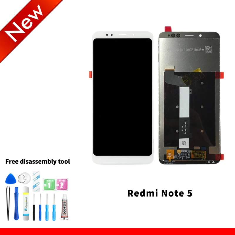 

Подходит для телефона Redmi Note5 мобильный телефон внутренний и внешний дисплей ЖК-дисплей сборка Redmi Note5 экран в сборе ЖК-дисплей с бесплатными ...