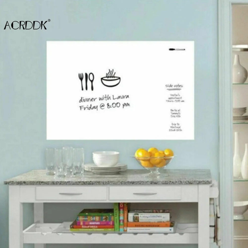 Многоразовая рулонная черная/белая доска для рисования школа офис канцелярские