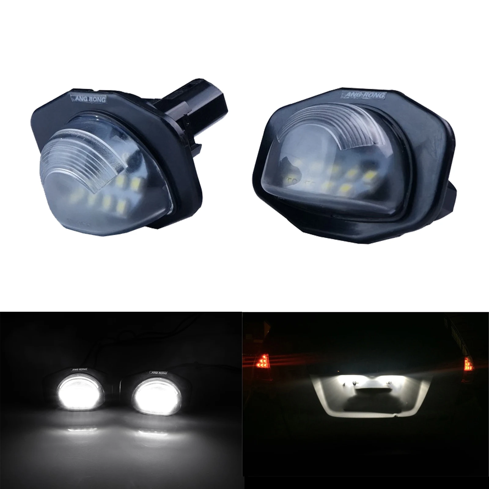 

2Pcs White LED License Plate Light Lamp For Toyota Corolla 2009-13 Toyota Sienna
