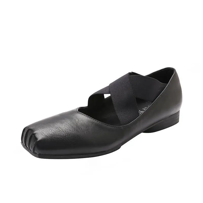 

2020 Female Mary Jane Grandma Shoes Bandage Cloth Fairy Sister Shoes Ballet VintageMoccosins lykj-yx