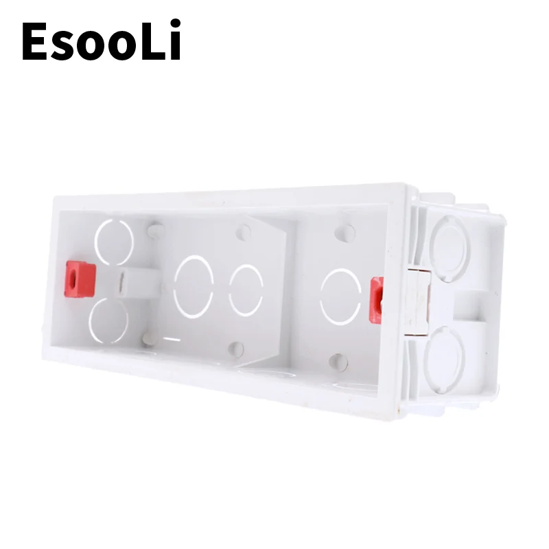 EsooLi белая/красная цветная Монтажная коробка внутренняя кассета 186 мм * 67 5 50 для 197