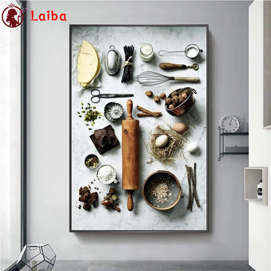 

DIY Diamond Painting Ware Bowl And Spoon Tableware Full Square Diamond Embroidery sale Cross Stitch sets Mosaic Handmade Gift