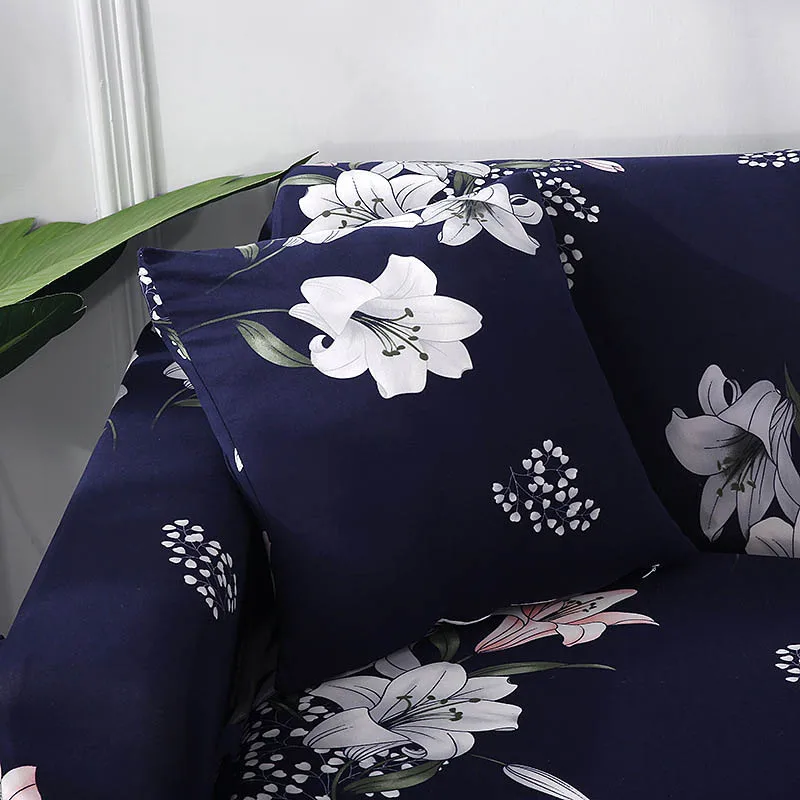 Slipcovers Sofa Cover All-inclusive Slip-resistant Sectional Elastic Full Couch Towel Single/Two/Three/Four-seater | Дом и сад