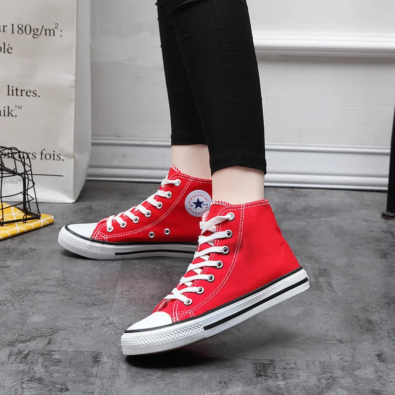 Кеды мужские на платформе Вулканизированная плоская подошва высокие берцы