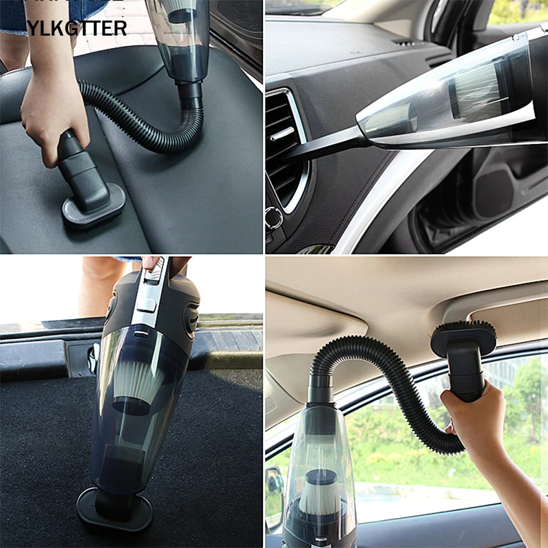 

YLKGTTER 3200pa Strong Power Car Vacuum Cleaner Wireless USB Charging Handheld 120W Wet/Dry Auto Portable Vacuums Cleaner
