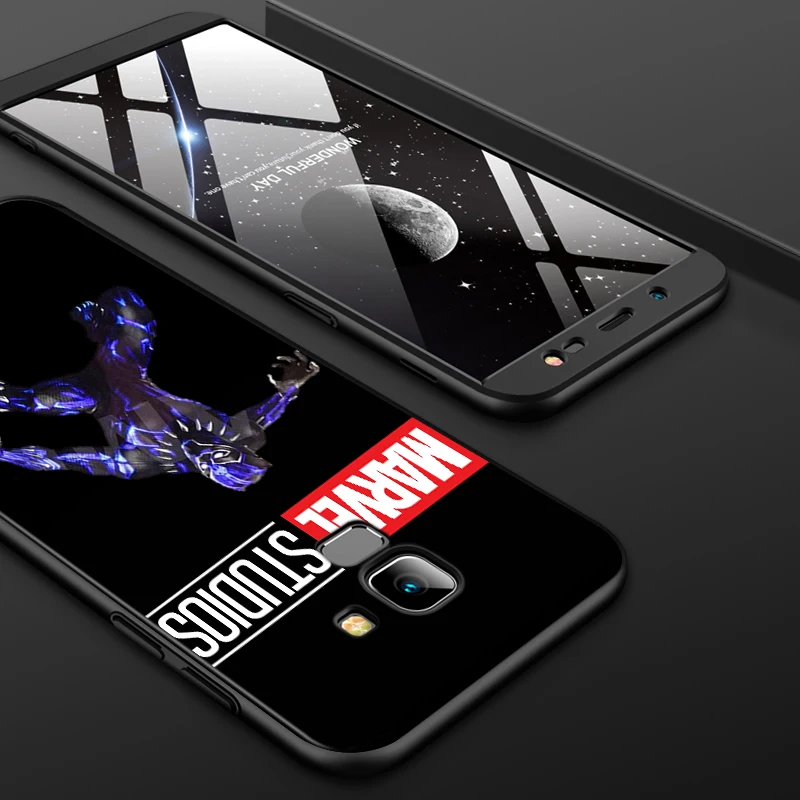 

Marvel superhero panther for Samsung J2 J3 J4 J5 J6 J7 J730 J8 2015 2016 2017 2018 EU Duo Core Plus Prime TPU Black Phone Case