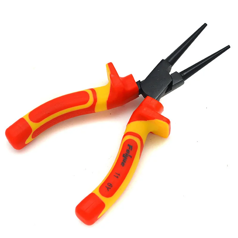 Плоскогубцы для обмотки проводов с круглым носом 6 дюймов 160 мм профессиональные