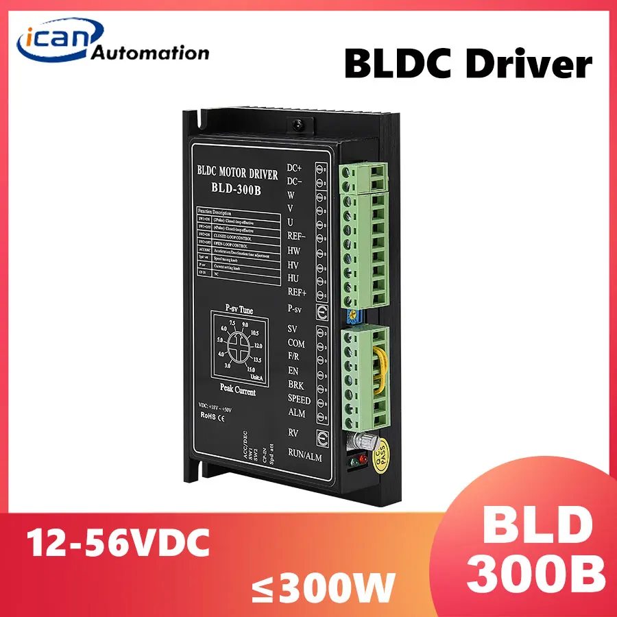 Заводская цена BLD300B 24 в 36 10 Вт bldc драйвер 3-фазный 48 В | Строительство и ремонт
