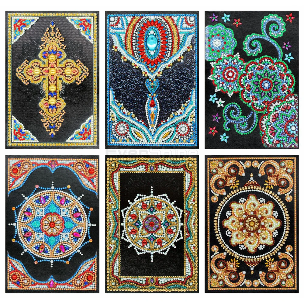 EverShine Особая форма алмазная вышивка Блокнот картины стразами полная выкладка