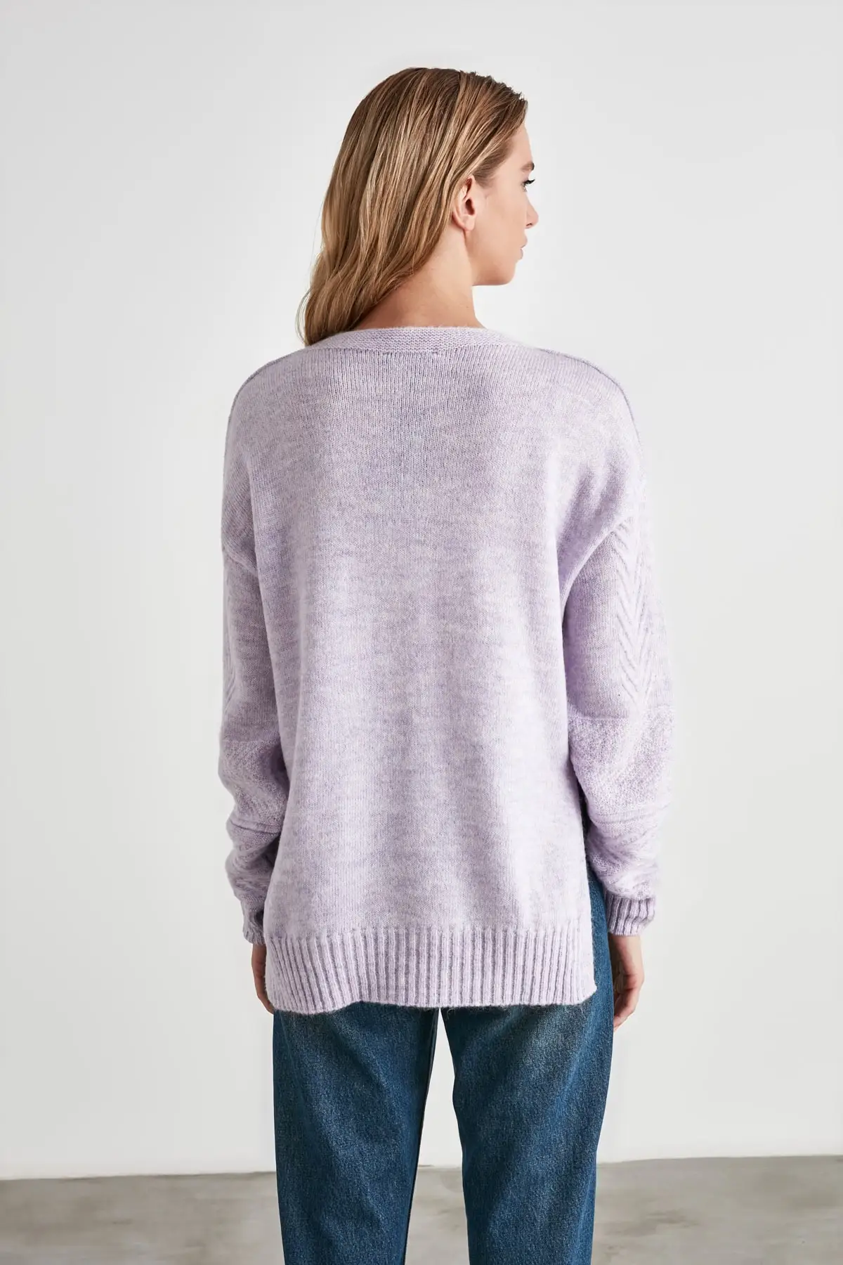 

Trendyol Mesh Detailed Knitwear Sweater TWOAW21KZ1943