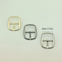 5pcs 25mm metal pin roller buckle bags shoes belt slider buckles diy leather craft adjust clasp hardware accessories