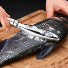 Устройство для чистки рыбьей чешуи, рубанок из нержавеющей стали, бытовой инструмент, кистью, ножом гаджетов