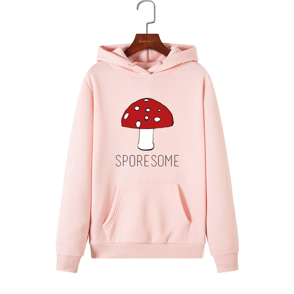 SINGRAIN Женская милая Осенняя теплая толстовка с длинным рукавом и капюшоном |