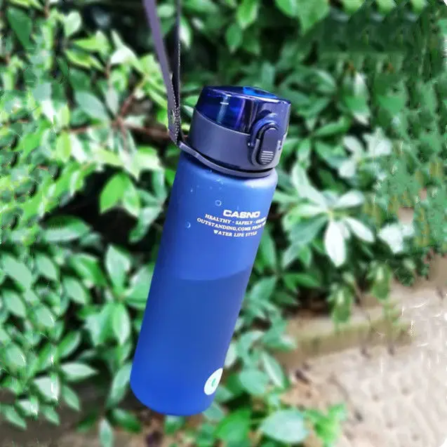 

Water cup female student Korean version plastic anti falling large capacity sports water cup male outdoor portable water bottle