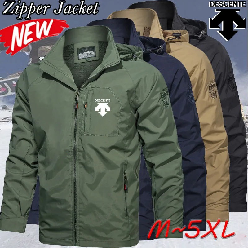 

2021 Men's New Spring and Autumn Outdoor Mountaineering Windproof Waterproof Outdoor Leisure Sports Rock Climbing Camping Quick-
