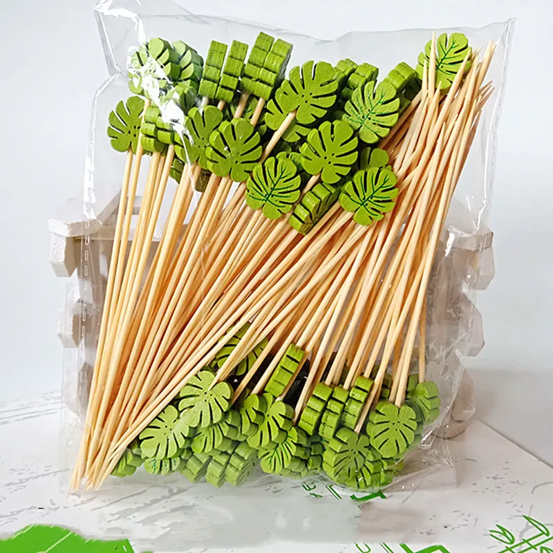 Одноразовые Бамбуковые Зубочистки ручной работы 100 шт. | Дом и сад