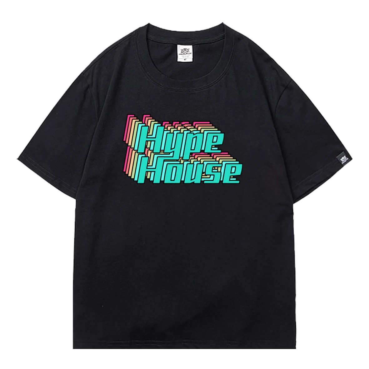 

2021 Spring Autumn Oversized T-shirt Hype House T Shirt Unisex Short Sleeve T-shirts Print Tee with Short Sleeves Mens Clothes