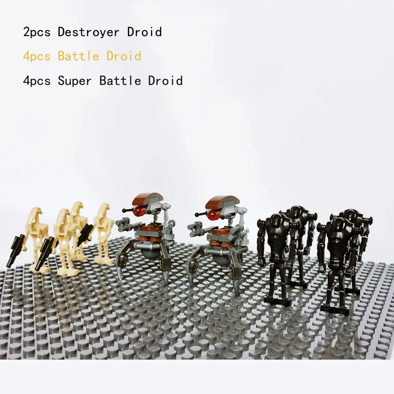 Новый Разрушитель Droid Spider Imperial At St AT клон Walker SW441 Droideka битва мини детский