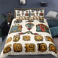 23 pieces ancient civilization bedding sets 3d print egyptian maya duvet cover history african style bed quilt cover pillowcase