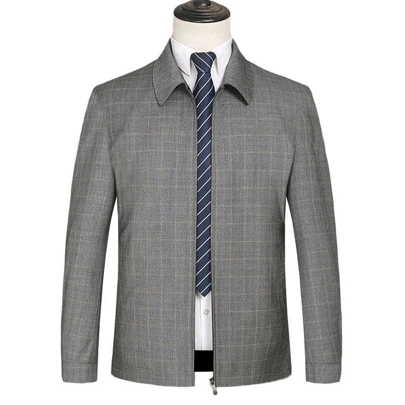 

New BIG Plus Size 8xl 7xl 6xl Men's Jacket Spring Autumn Business Casual Overcoat New Arrival Lapel Casual Style